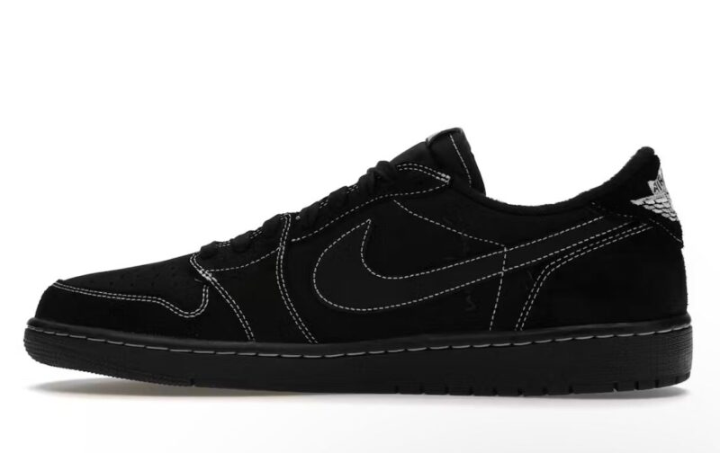 Jordan 1 Low X Travis Scott, Phantom Black - Image 2